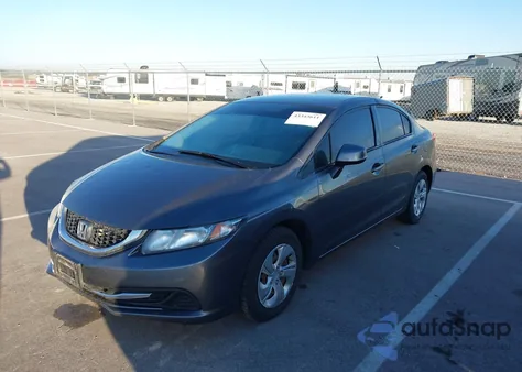 2013 Honda Civic Lx from USA, damaged, VIN 2HGFB2F55DH509085